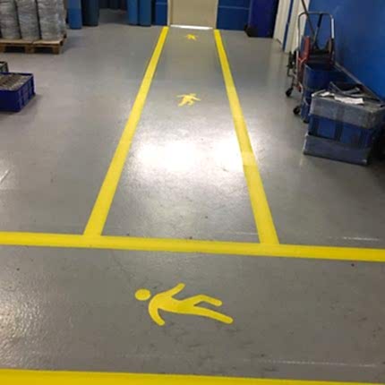 Fabrika İçi Yol ve Yön Çizgileri