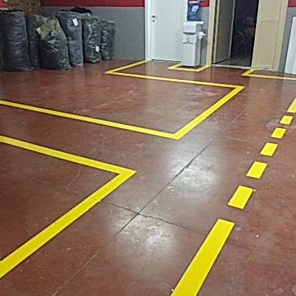 Fabrika İçi Yol ve Yön Çizgileri