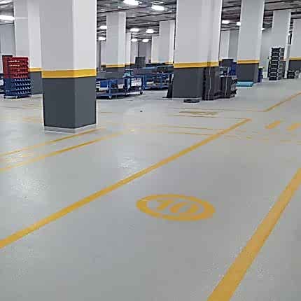 Fabrika İçi Yol ve Yön Çizgileri