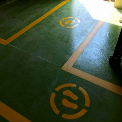 Fabrika İçi Yol ve Yön Çizgileri