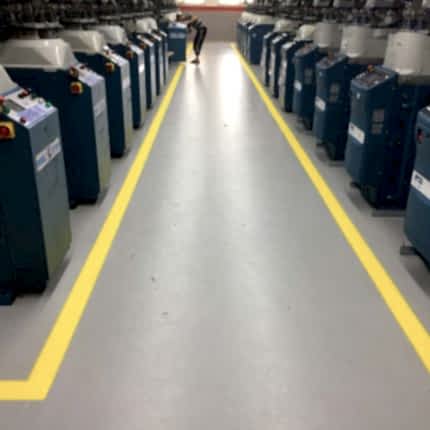 Fabrika İçi Yol ve Yön Çizgileri