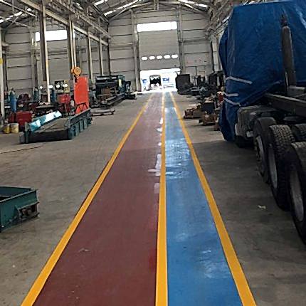 Fabrika İçi Yol ve Yön Çizgileri